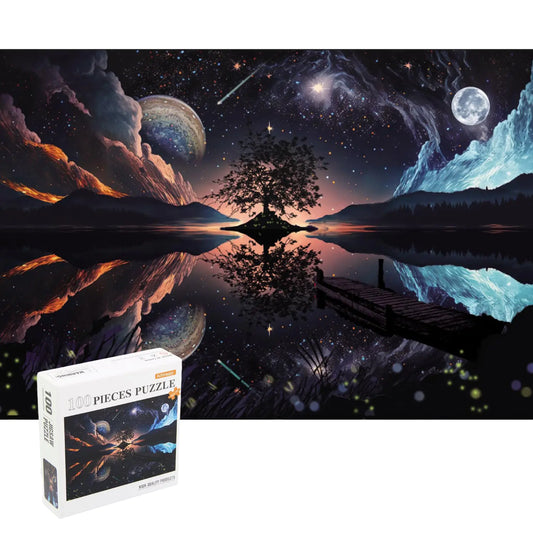 100 Piece PuzzleJigsaw Puzzles 100 Pieces 100 Piece Adult Children Puzzles Suitable for Adults Children (100 PCS C0005)