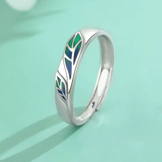 S999 Pure Silver Simple Sterling Silver Ring