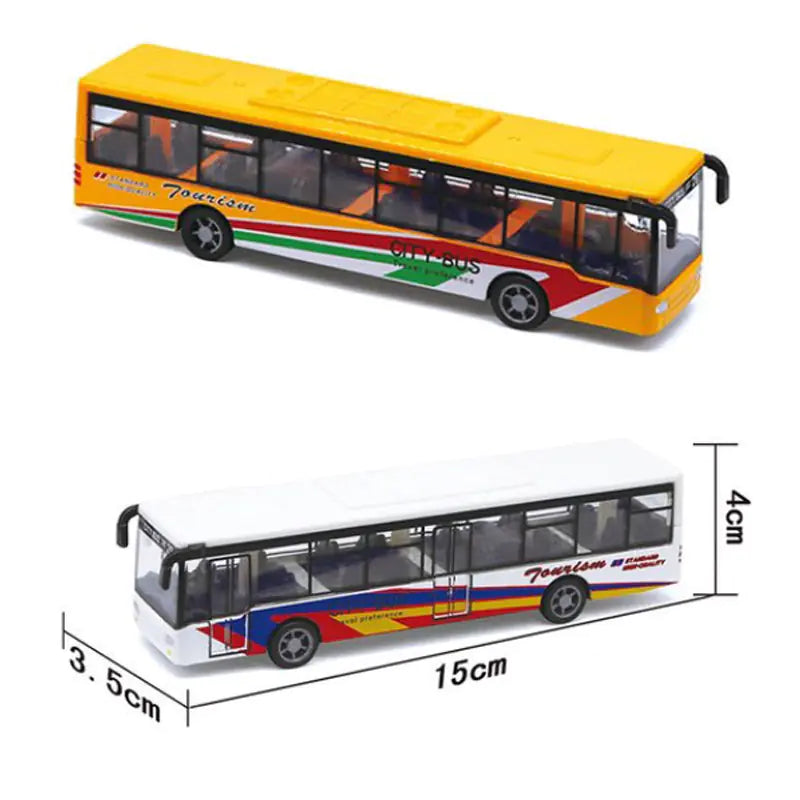 Alloy Mini Simulation Pull Back Bus Model (Without Box)