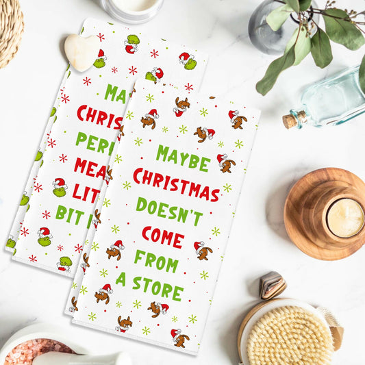 Funny Christmas Towels 2 Pack