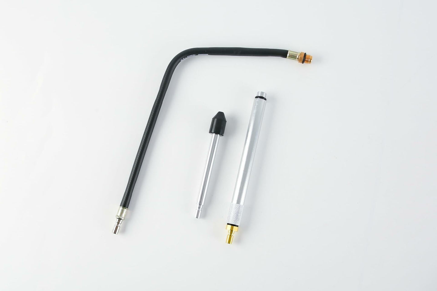 ZEAJSRU Engine Cylinder Compression Tester Kit Dual Fuel Vacuum Gauge Blue