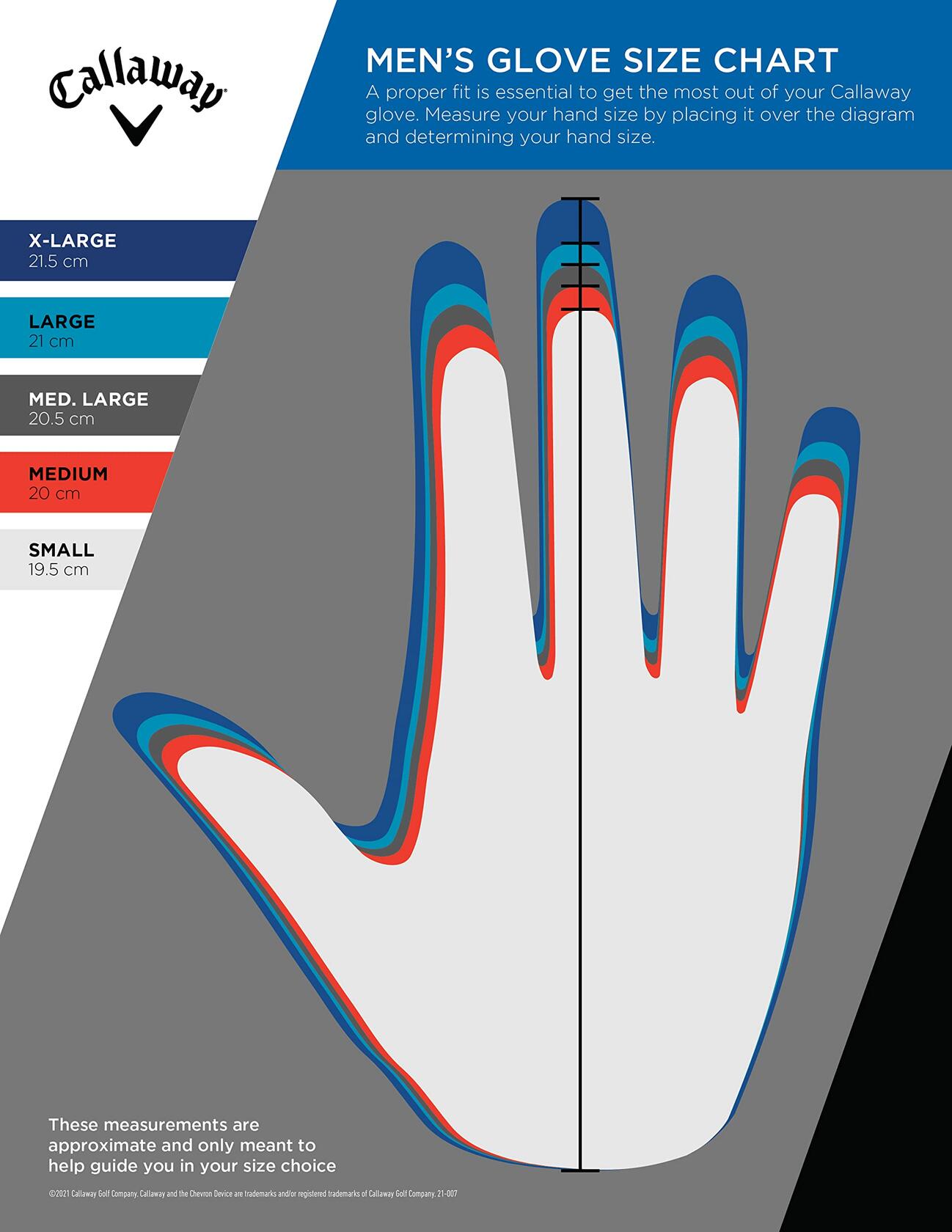 Callaway Golf Dawn Patrol Ladies Leather Glove Right Hand White Size M