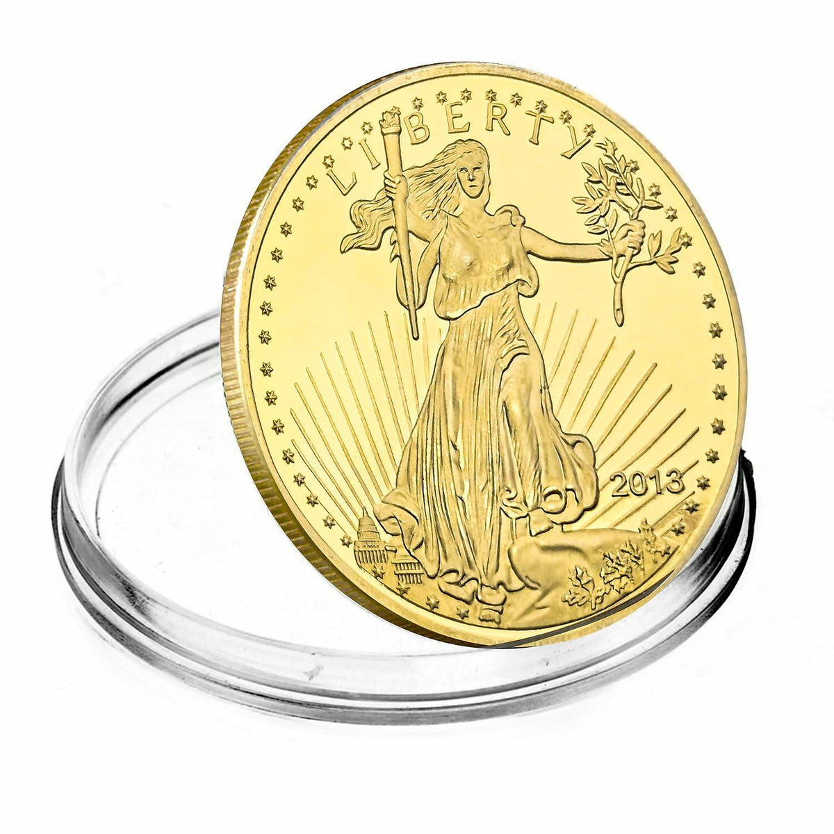 American Liberty Replica Coin USA Souvenir Gift