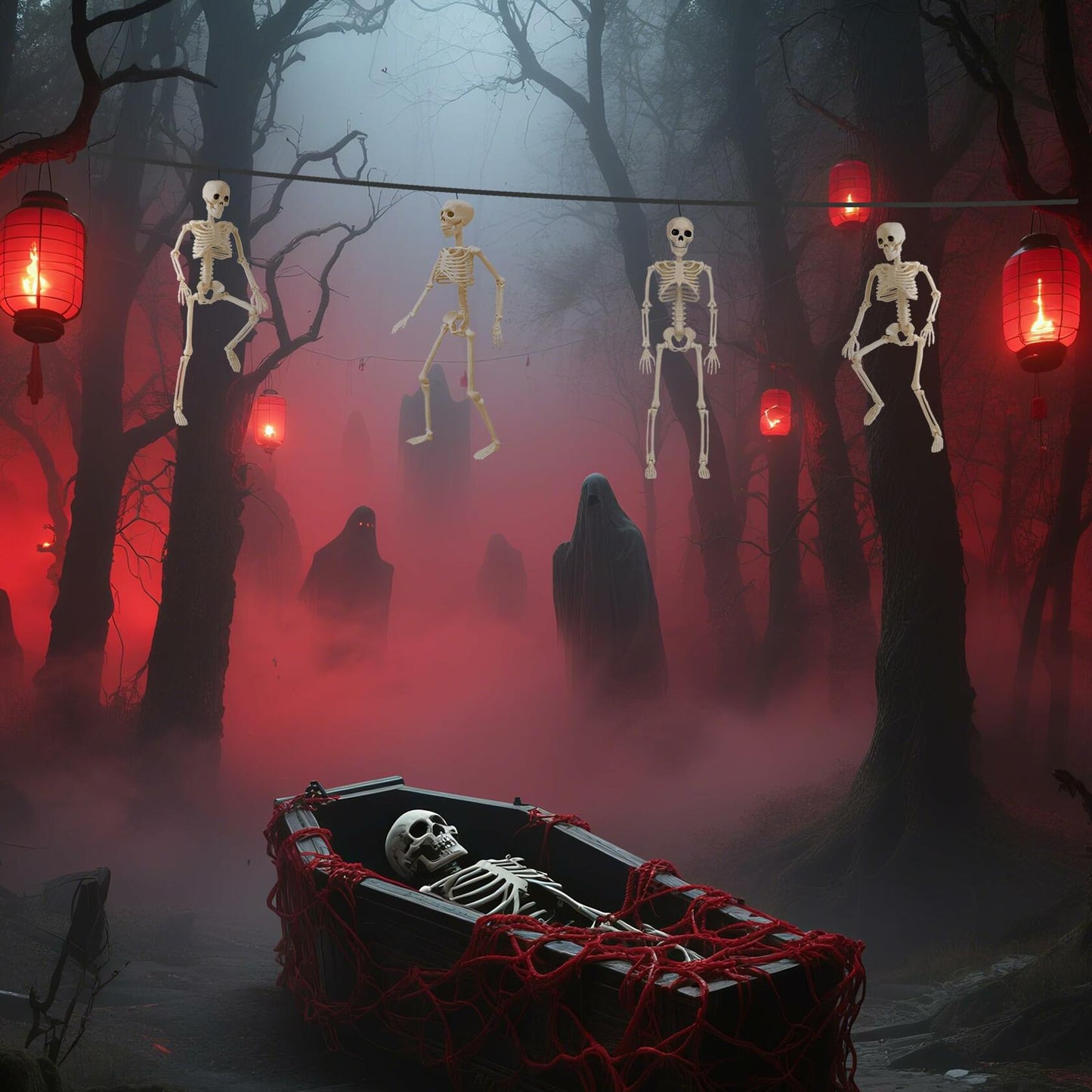 5PCS 16" Poseable Skeletons