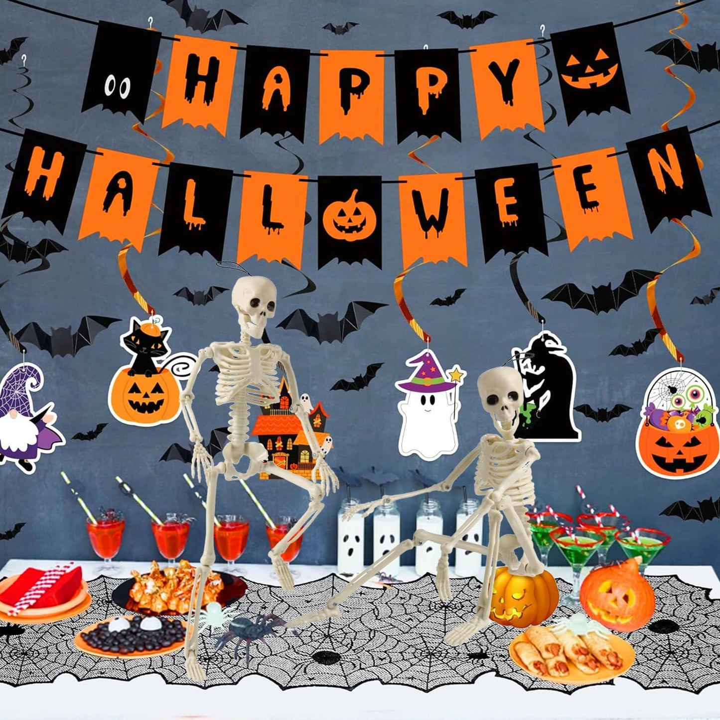 5PCS 16" Poseable Skeletons