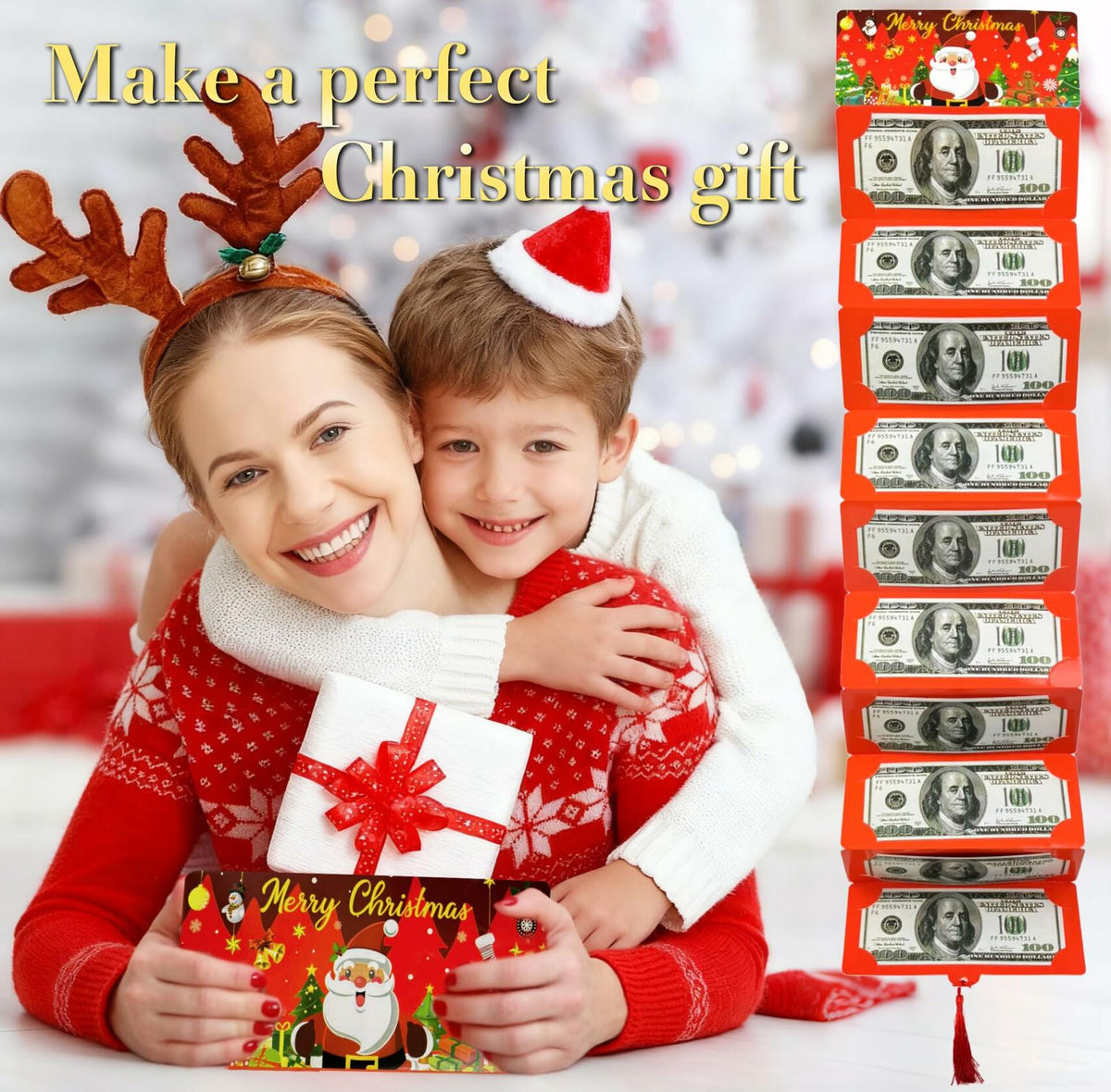 Christmas Cash Gift Envelopes