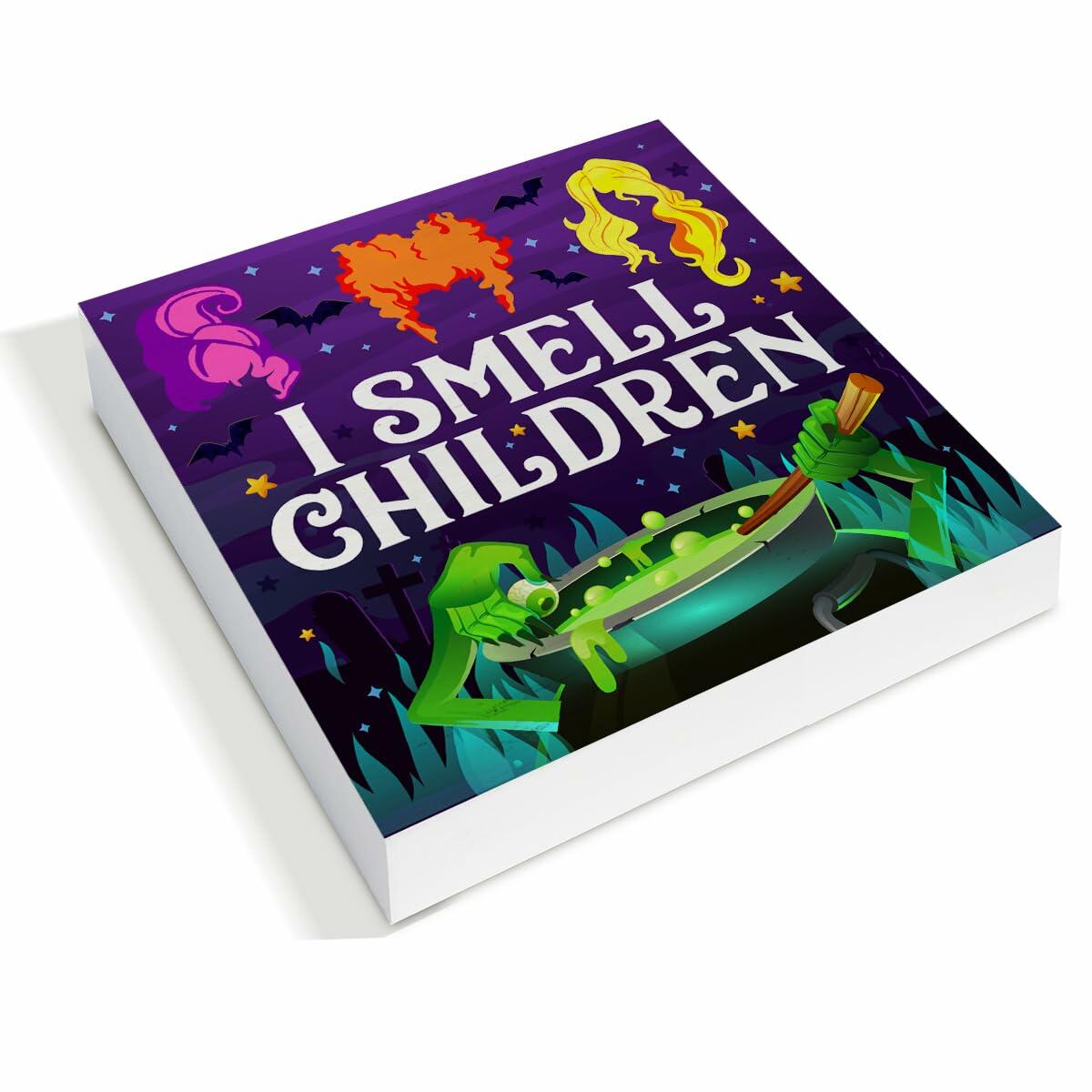 I Smell Children Indoor Wooden Sign 5x5 Inches