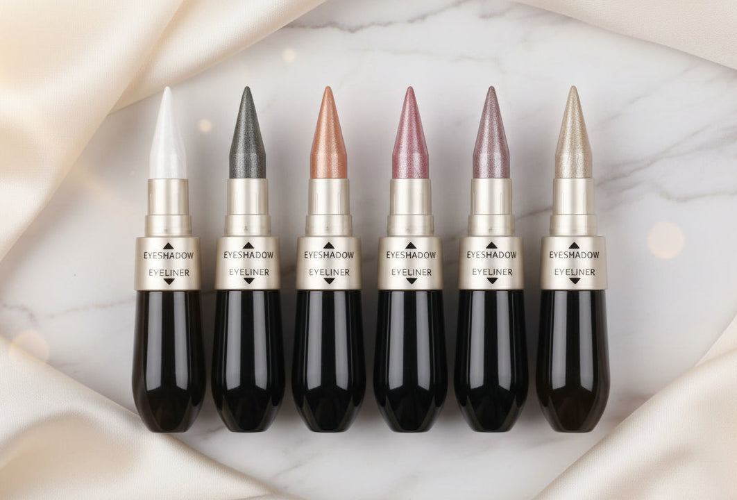 6 Colors Double-end Waterproof Eye Shadow Stick Liner