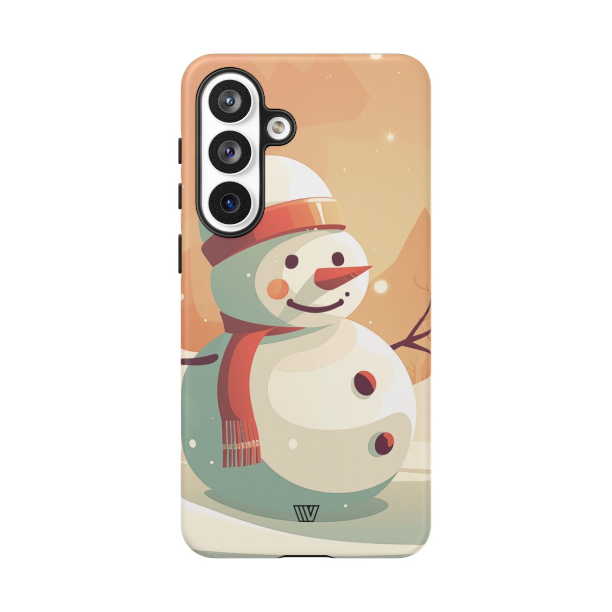 SUNSET SNOWMAN | Tough Phone Case