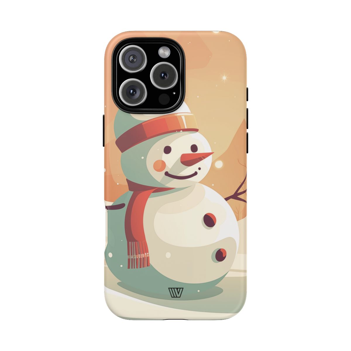 SUNSET SNOWMAN | Tough Phone Case