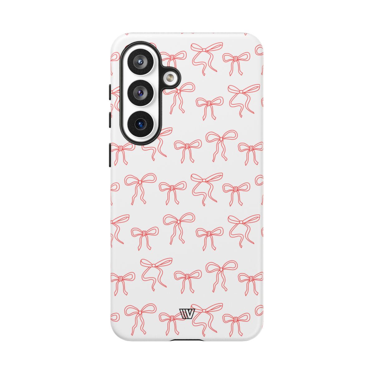 RED RIBBON CHARM | Tough Phone Case