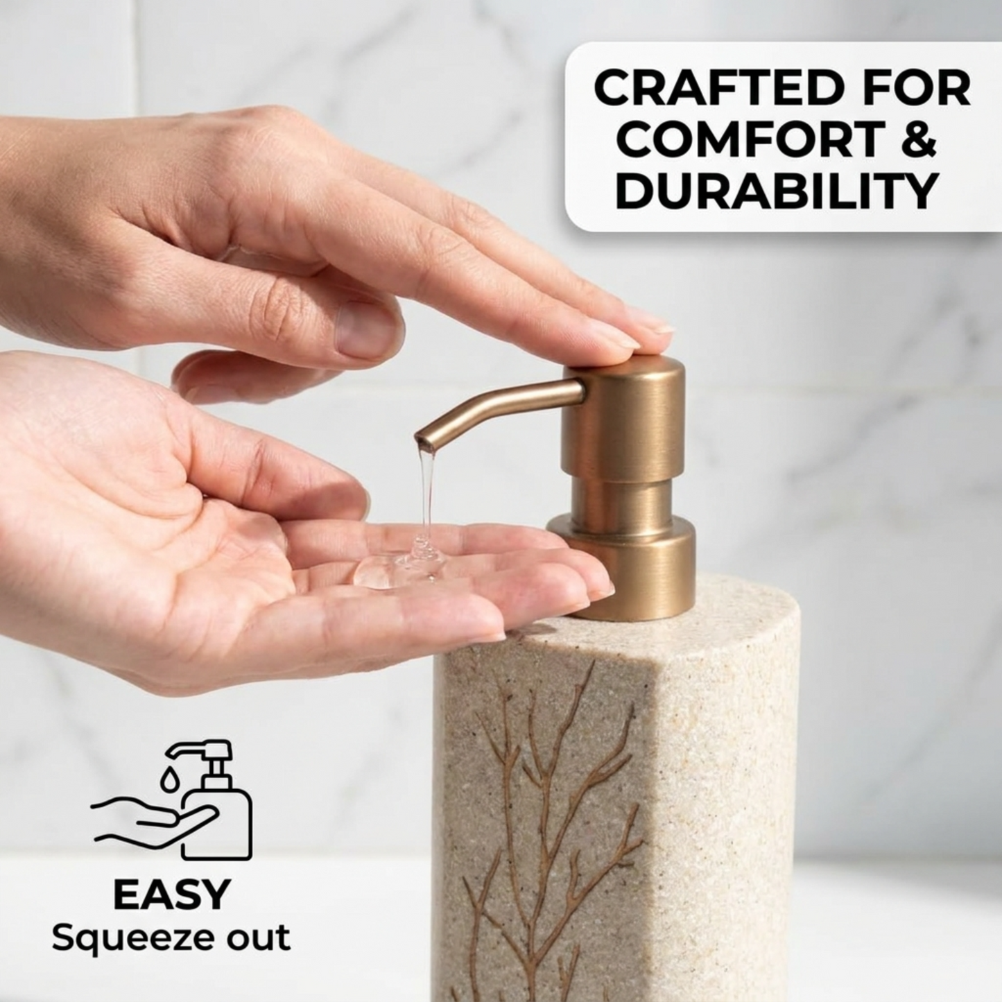 The Kent Essence Collection – Elegant Modern Bathroom Décor Accessories Set of 6