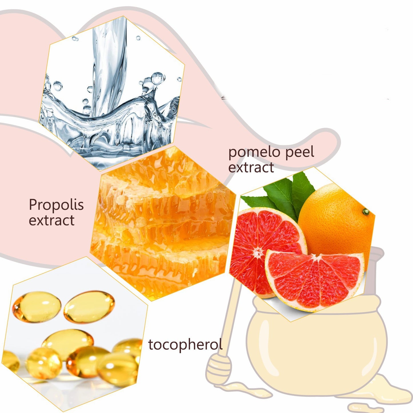 Peach and Honey Exfoliating Lip Mask