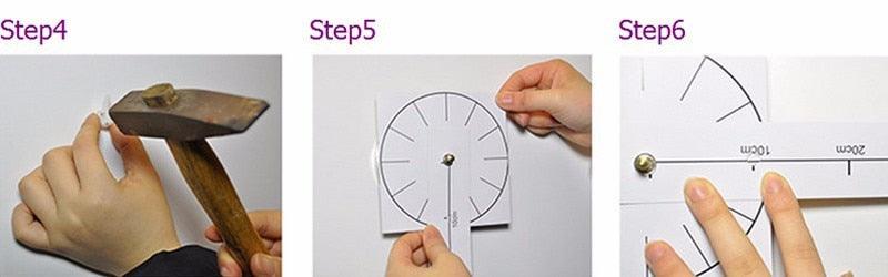 3D Large Wall Clock