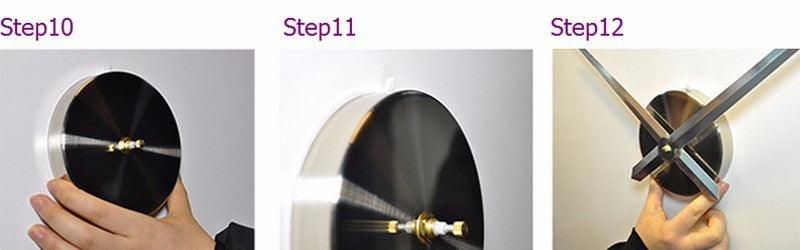 3D Large Wall Clock