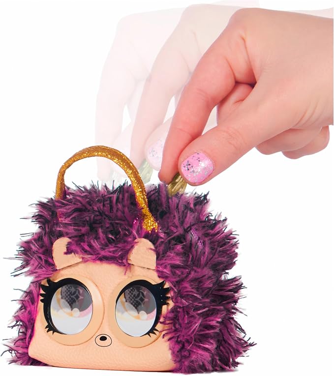 Micro Purse Pets Edgy Hedgy & Narwow Mini Purses, 2-Pack