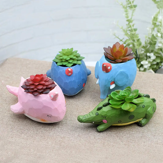Animal Succulent Planter