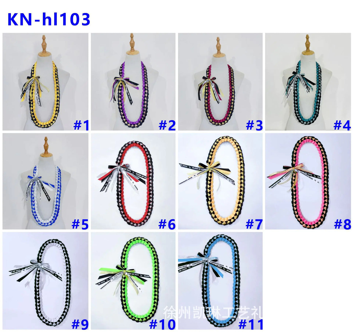 Handmade Graduation Honor Floral Wreath Sash 2024