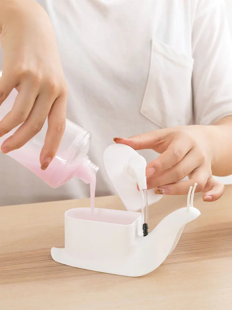 Snail-Shaped Liquid Dispenser Bottles (Set of 3)