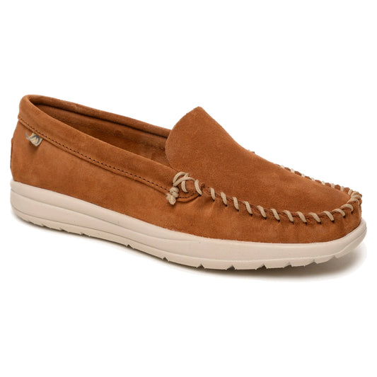 Minnetonka Womens Discover Classic Brown 9.5 M