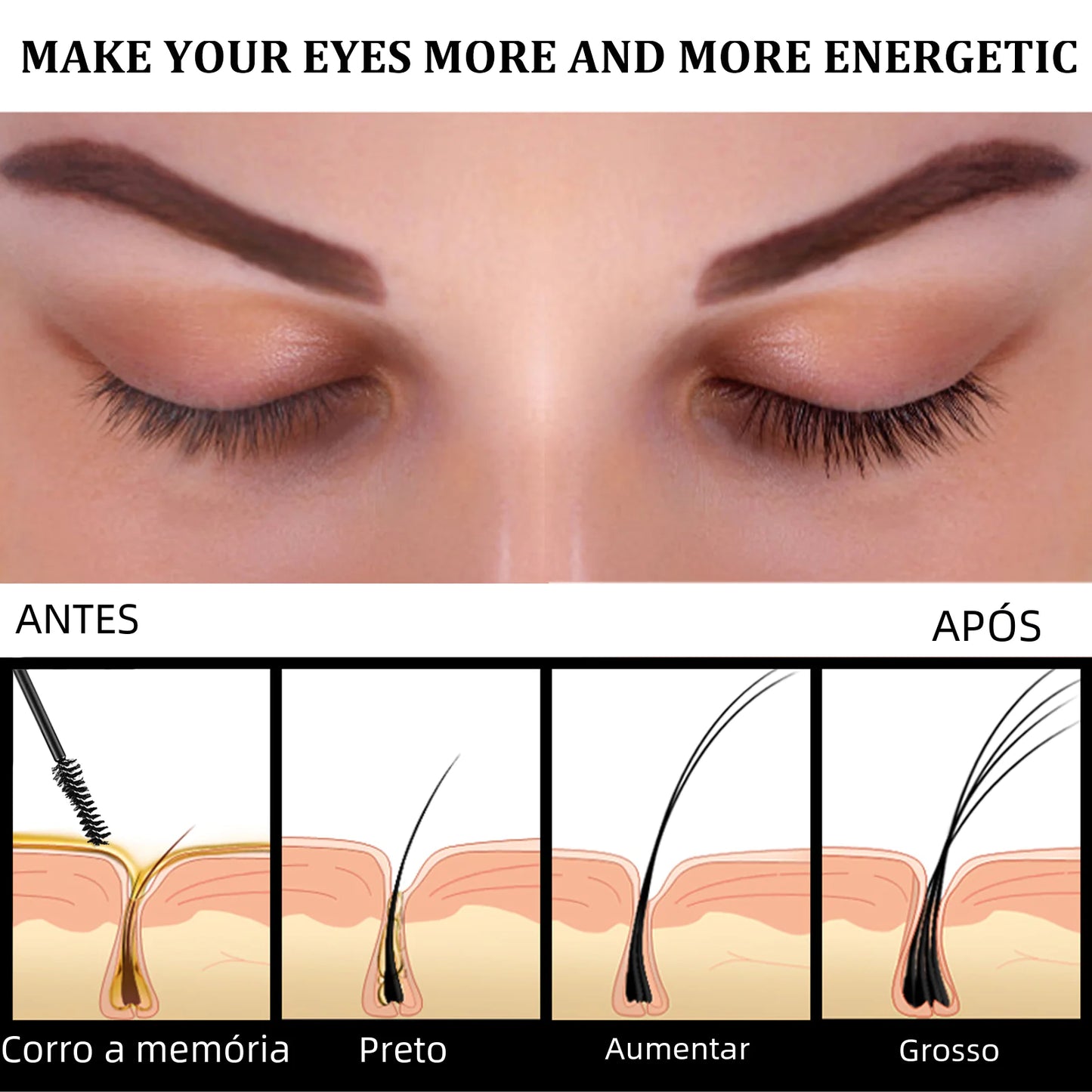 EELHOE Castor Oil Mascara