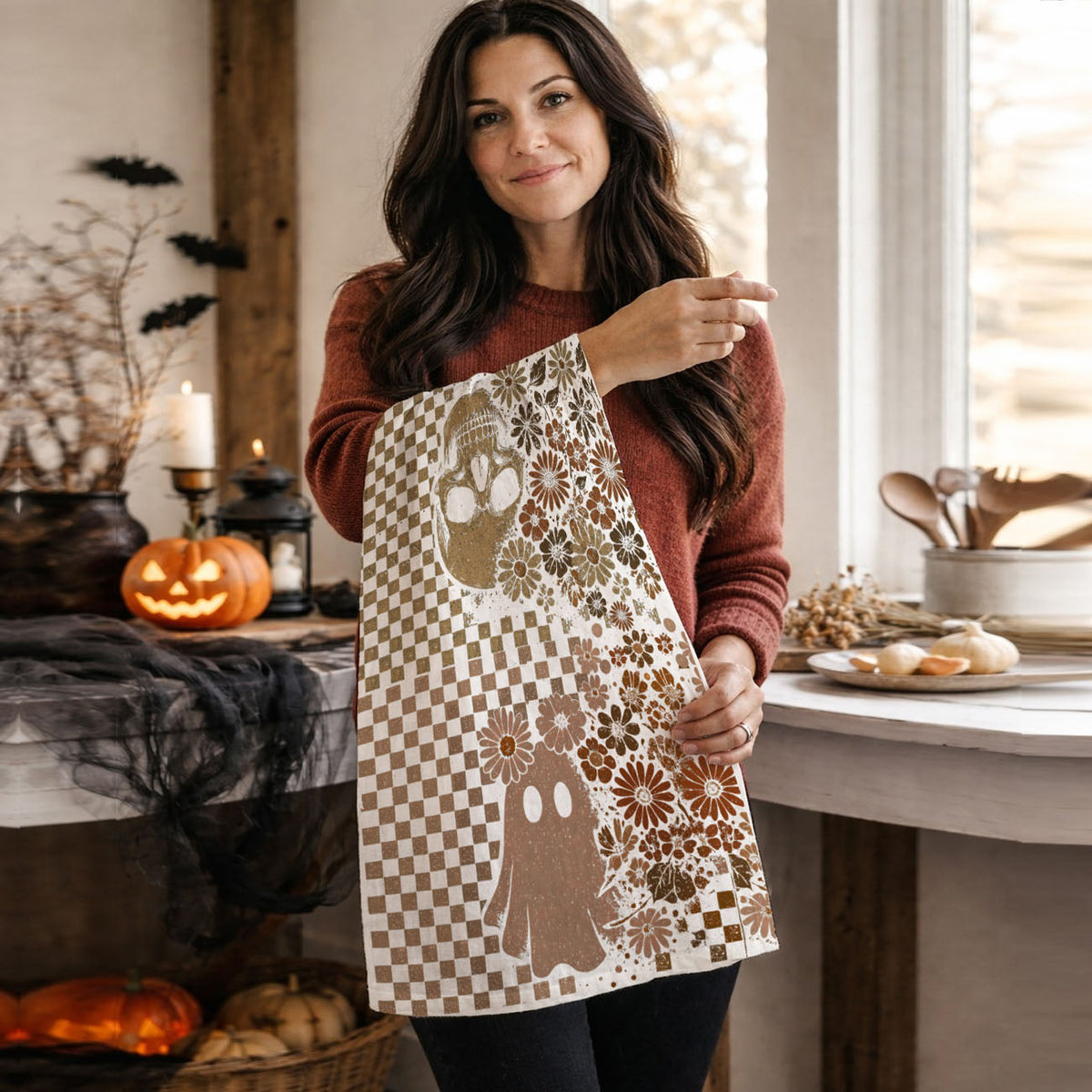 Halloween kitchen Towel