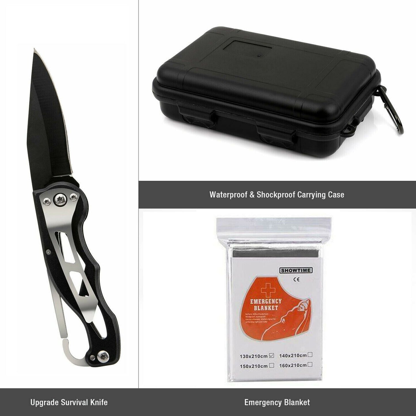 14 in 1 Outdoor Emergency Survival Kit