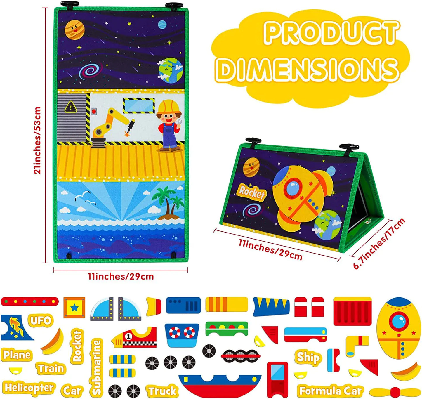 Preschool Educational Learning Board for Kids