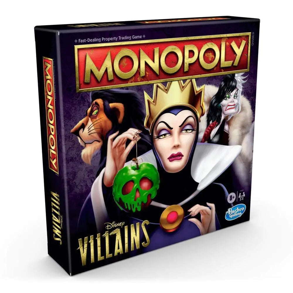 Disney Villains Edition Monopoly Board Game
