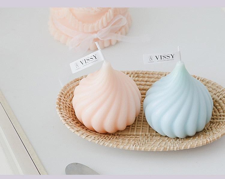 Handmade Aromatherapy Whirlwind Candle Decoration