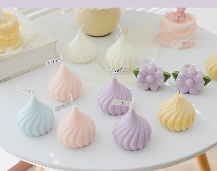 Handmade Aromatherapy Whirlwind Candle Decoration