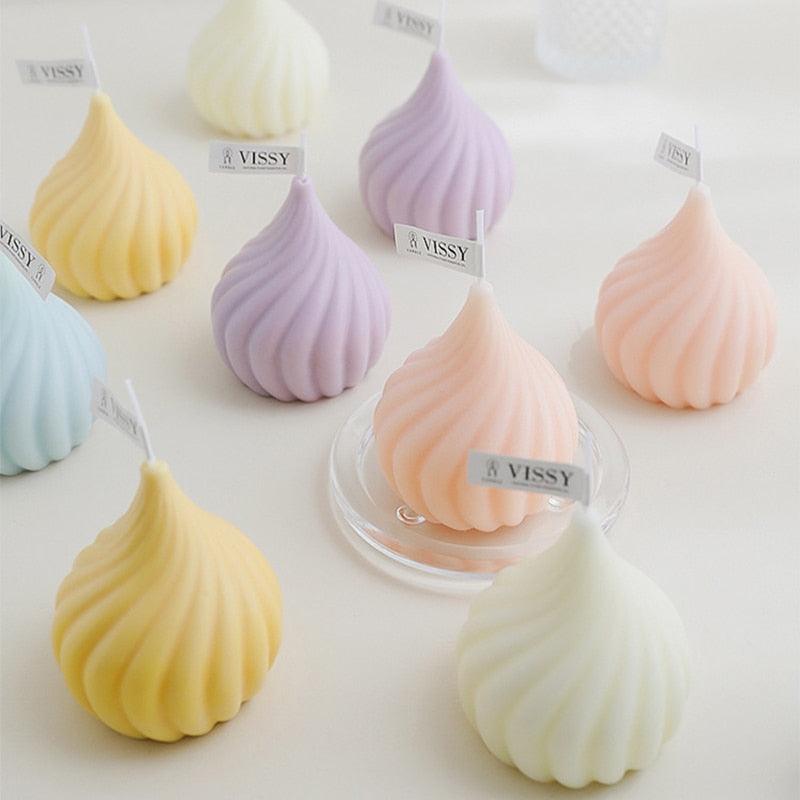 Handmade Aromatherapy Whirlwind Candle Decoration