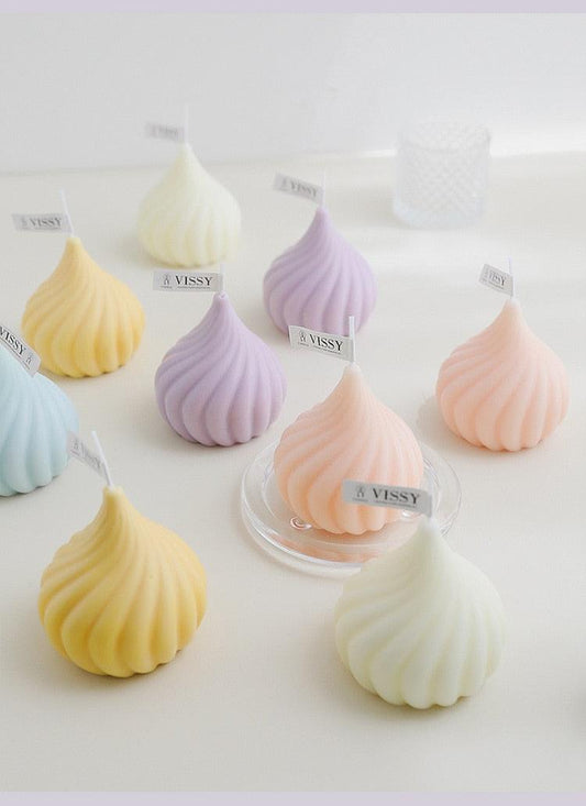 Handmade Aromatherapy Whirlwind Candle Decoration