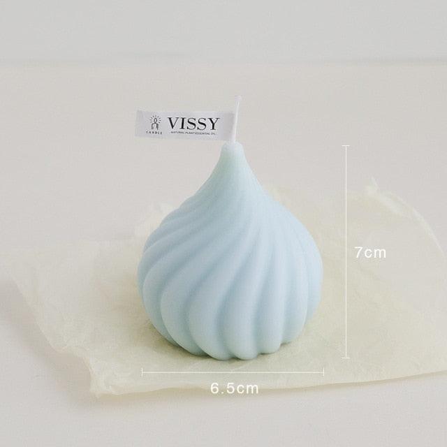 Handmade Aromatherapy Whirlwind Candle Decoration