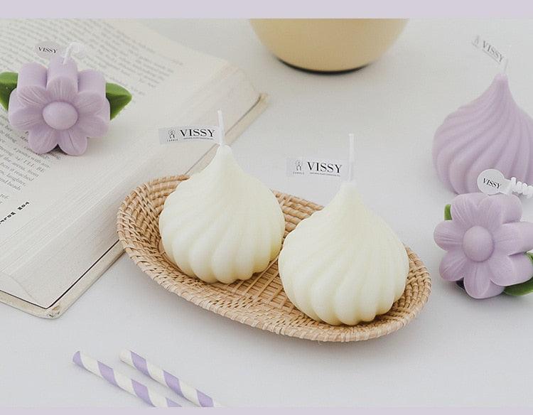 Handmade Aromatherapy Whirlwind Candle Decoration
