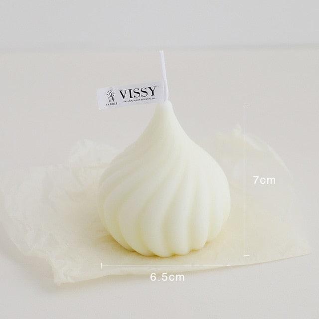Handmade Aromatherapy Whirlwind Candle Decoration