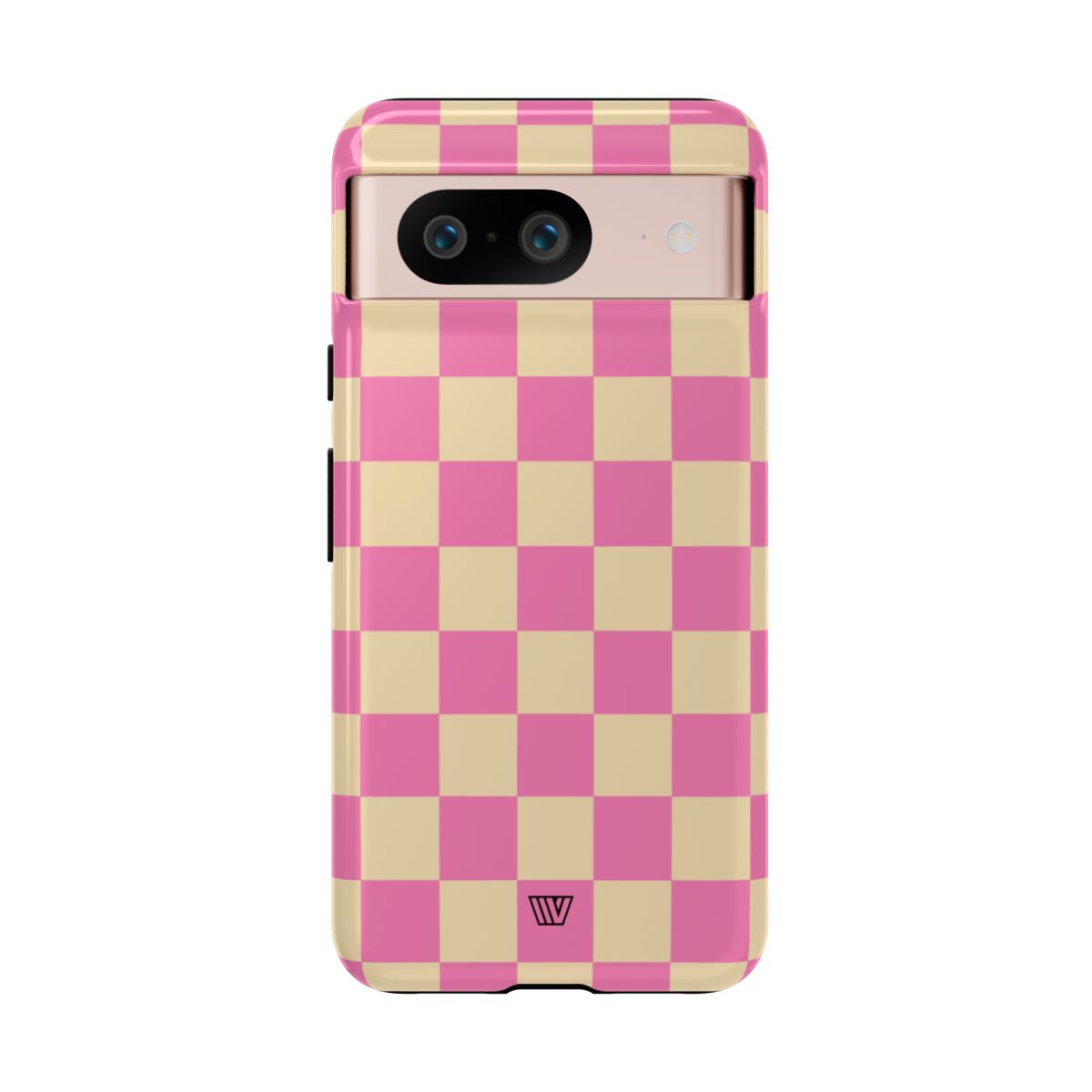 PINK TAN CHECKERBOARD | Tough Phone Case