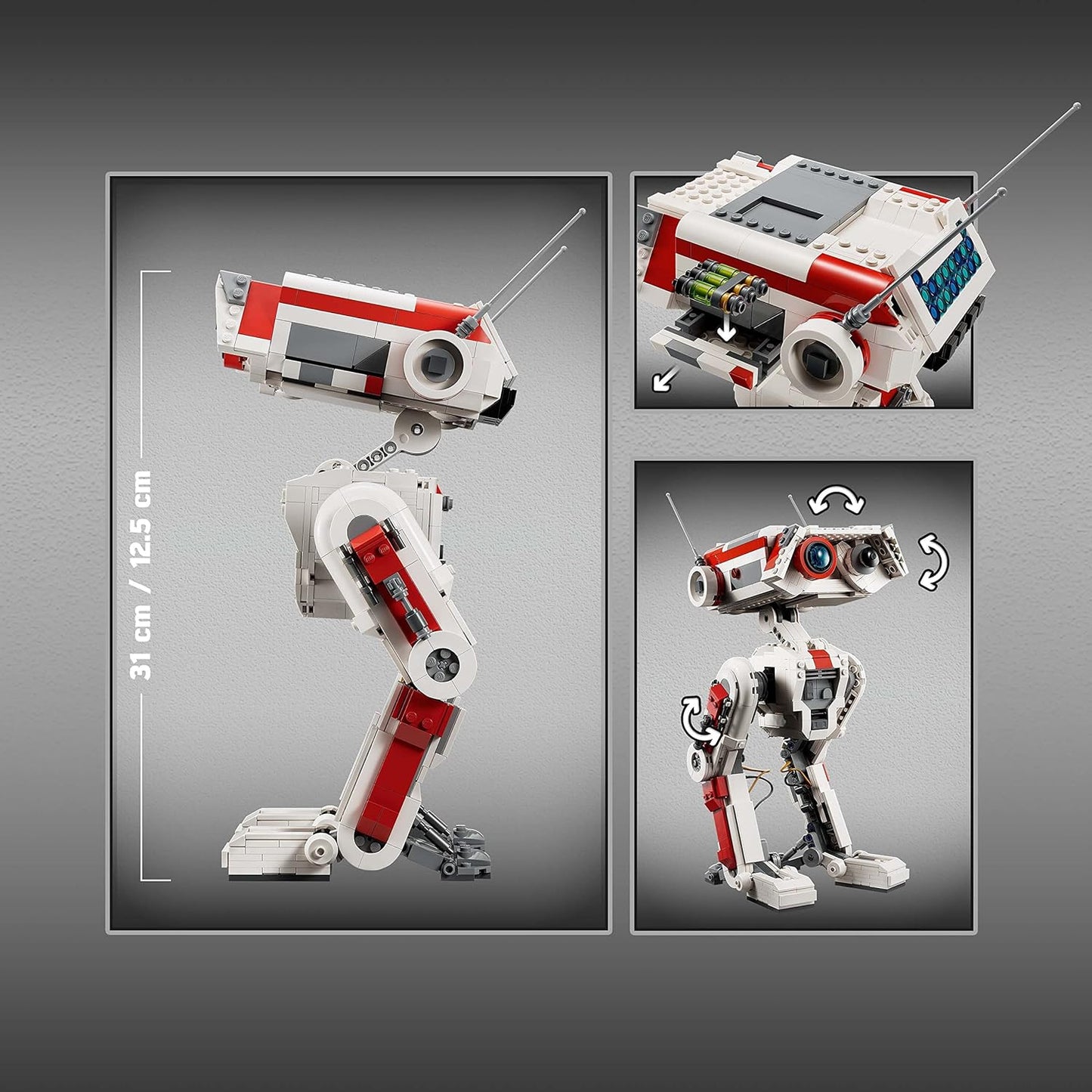 LEGO Star Wars BD-1 75335 Posable Droid Figure 1062 Pieces