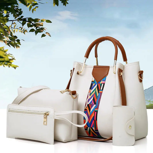 4-Piece Handbag Set *Multiple Colors*