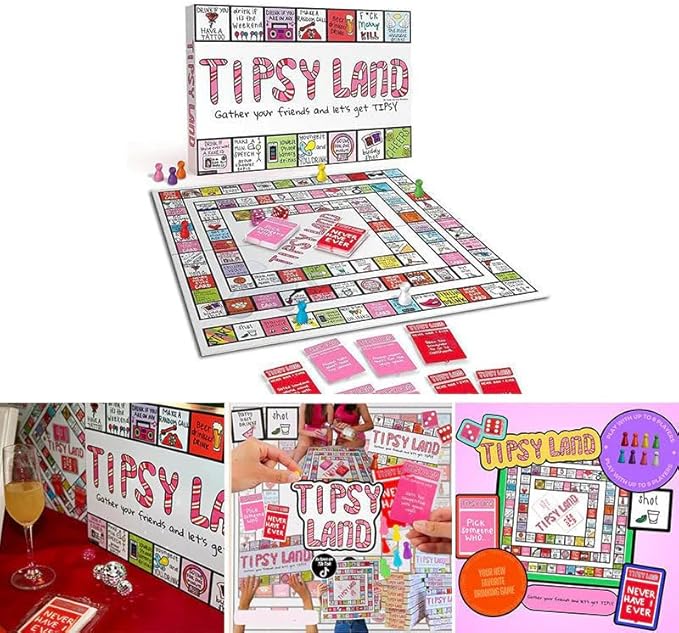 Funny Drinking Party Board Game - Adult