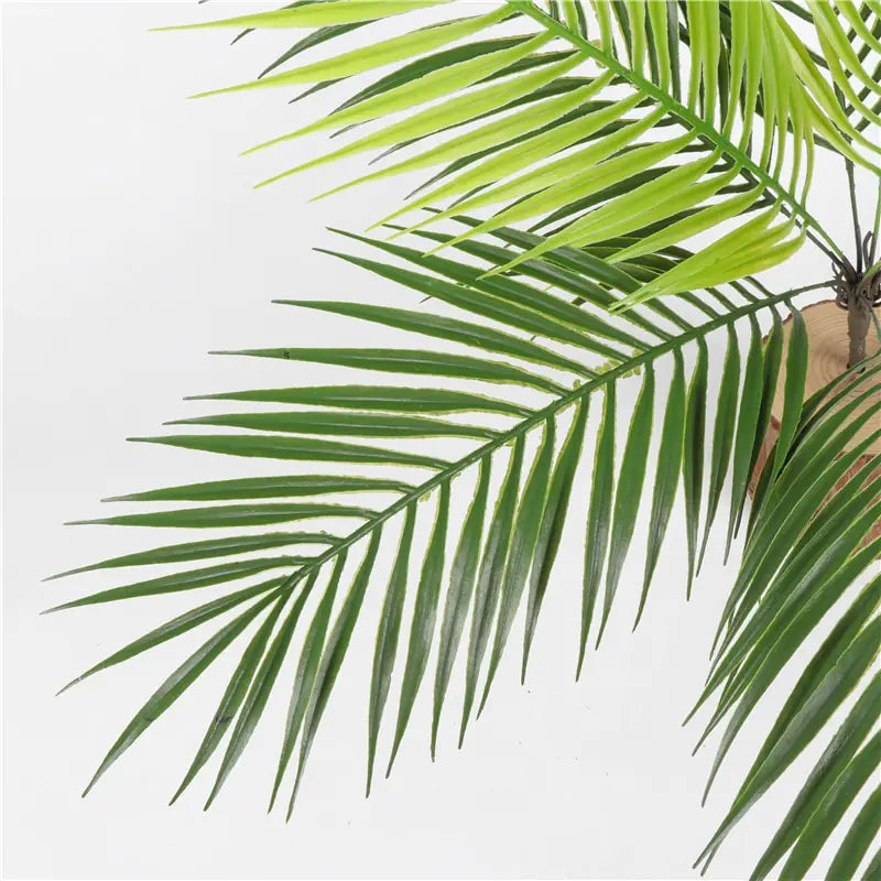 Artificial Palm Leaf Green Plant Decor