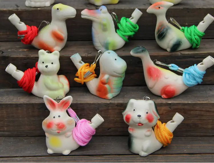 Ceramic Whistle Waterbird Ocarina