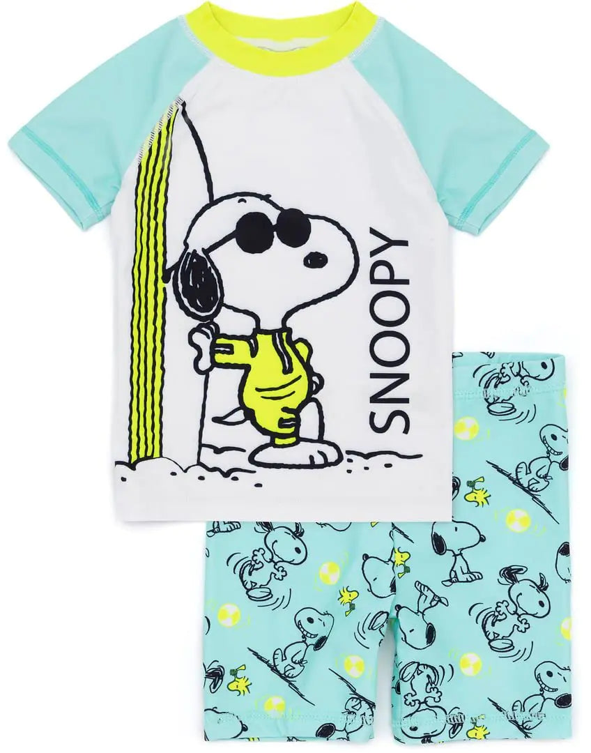 Peanuts Snoopy Swimsuit Set | 2 Piece *7-8 Years Old