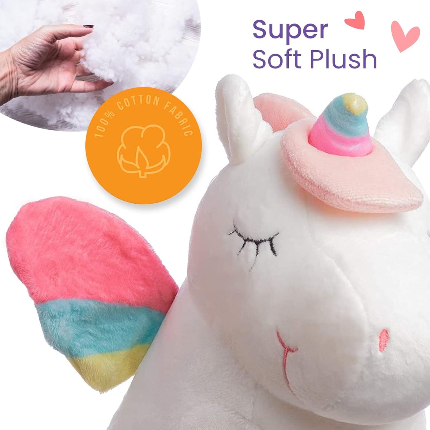 Unicorn Plush with Lighting Effect