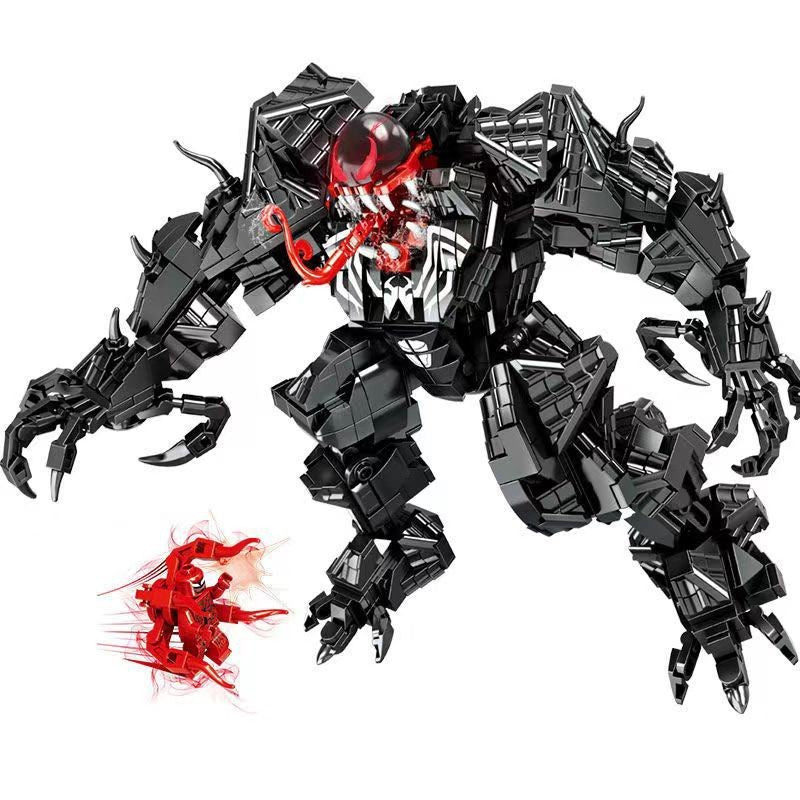 Venom or Venom Spider Symbiosis Building Blocks- Compatible with LEGO