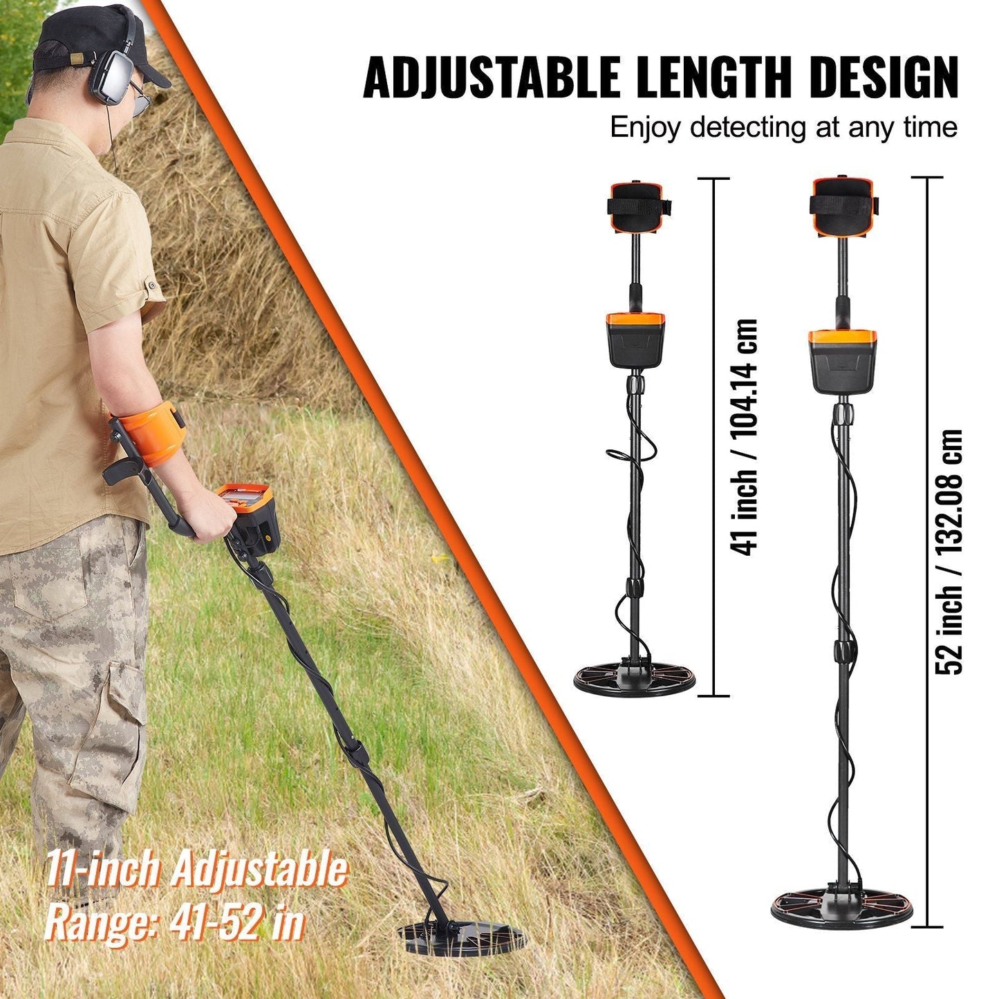 VEVOR Metal Detector - 10 Inch