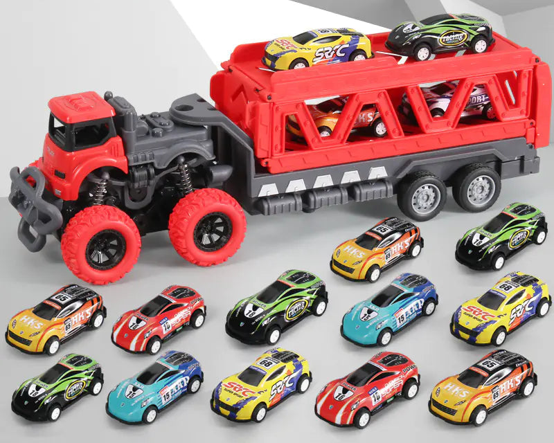 Large Ejecting Transforming Folding Alloy Truck with Storage