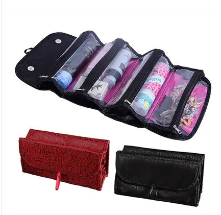 Women's Foldable Dumpling Makeup Bag