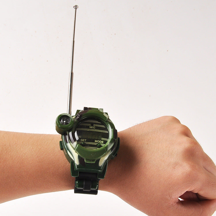 Camo Walkie Talkies for Kids - Toy Watch Pair