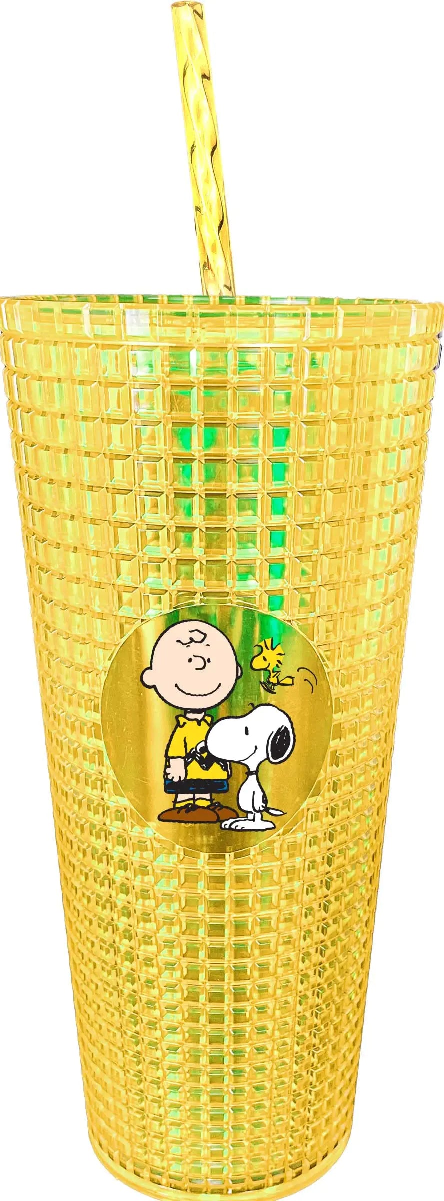 Spoontiques Charlie Brown & Snoopy Diamond Tumbler – 20 oz